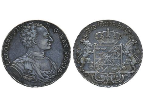 Lot 184 Mynt Sverige Karl XII 16971718 Myntauktion 27 AB Philea