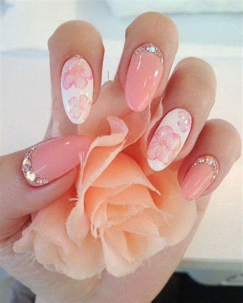 Pinky Peach Nail Designs Unique Unique Nails Creative Nails Nail