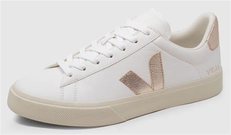 Veja Campo Leather White Platine Footsteps