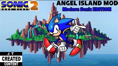 Sonic Robo Blast 2 Angel Island Mod Modern Sonic SPEEDRUN YouTube