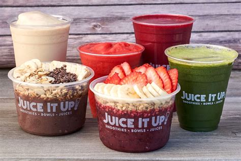 Juice It Up Dairy-Free Menu Guide with Vegan Options