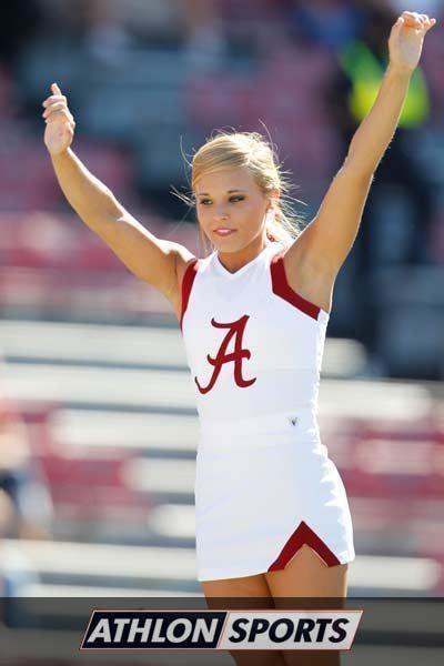 Alabama Crimson Tide Cheerleaders Football