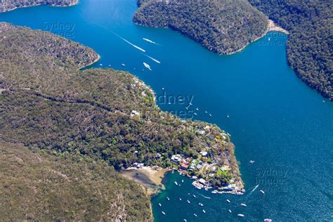 Aerial Stock Image Cottage Point