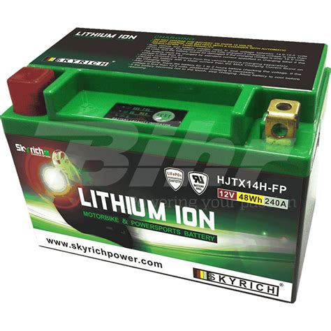 Bater A De Litio Skyrich Litx H Con Indicador De Carga Lubricantes