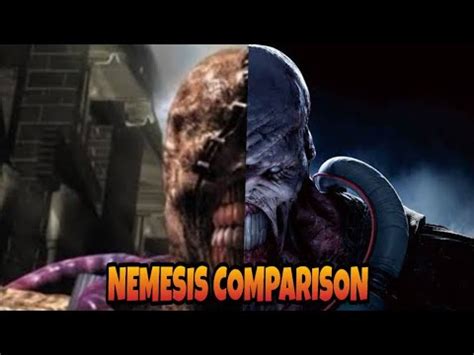 Resident Evil 3 Comparison Original Nemesis 1999 Vs Remake Nemesis