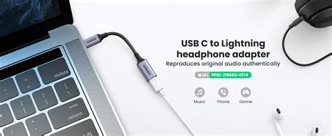 Amazon UGREEN USB C To Lightning Audio Adapter Type C Male