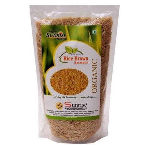 Organic Rice Brown Basmati At Best Price In Jaipur Sunrise Organic