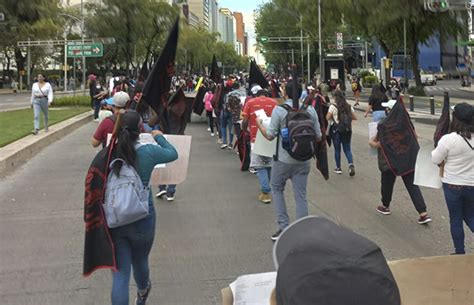 Marcha en contra de la militarización y guerra capitalista