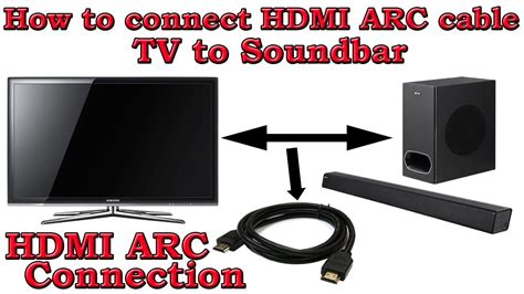 Hindi How To Connect Your Soundbar Or Music System With A HDMI ARC