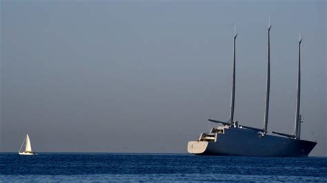 Ostia Nel Mare Di Roma Il Mega Yacht Di Andrey Melnichenko