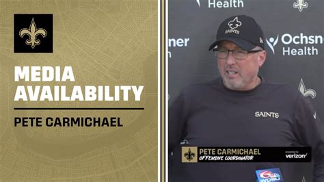 Pete Carmichael On State Of The Offense Entering Week New Orleans