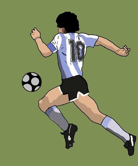 Maradona Clipart Vector Diego Maradona D10s D10s Png Diego Maradona Png