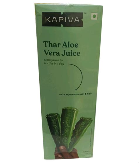 Kapiva Thar Aloe Vera Juice Litre Packaging Type Bottle At Rs