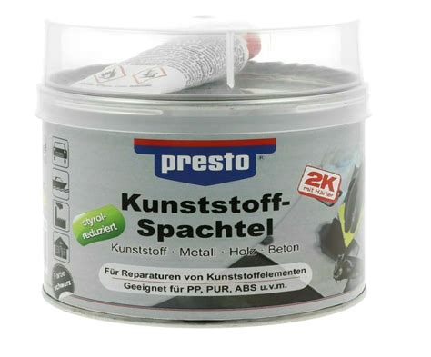 Presto Kunststoffspachtel Kunststoff Spachtel Prestolith Elastic Kg