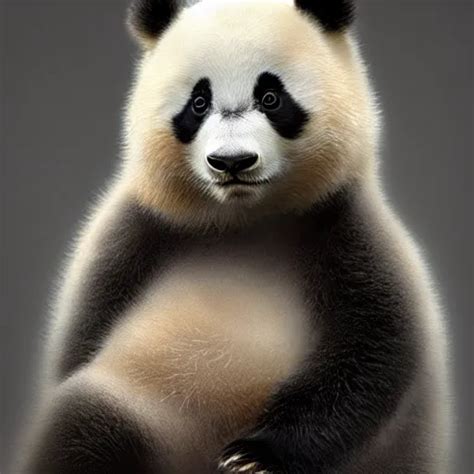 Photo Realistic Image Of A Baby Panda Stunning D Stable Diffusion