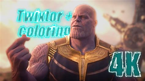 All Thanos Twixtor Scenepack With Coloring For Edits MEGA Part 2 3