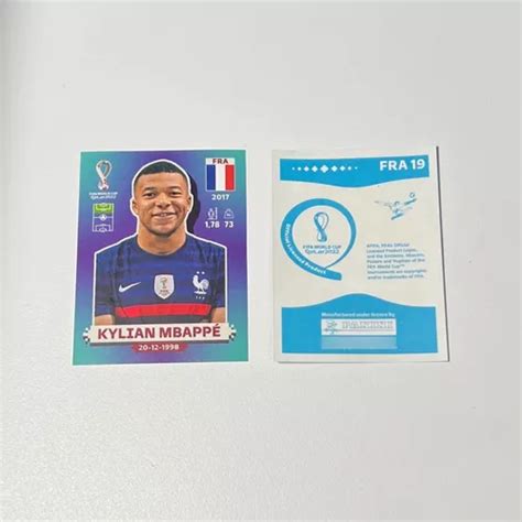 Estampa Kylian Mbappe Panini Qatar 2022 en venta en Culiacán Sinaloa