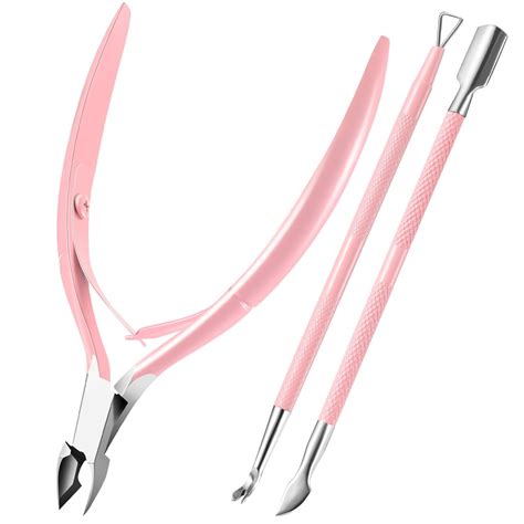 Cuticle Trimmer With Cuticle Pusher Xunxmas Cuticle Remover Cutter