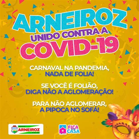 Carnaval Municípios reforçam cuidados contra Coronavírus em campanhas