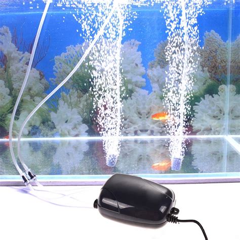 Air Bubble Disk Stone Aerator Aquarium Fish Tank Pond Pump Hydroponic