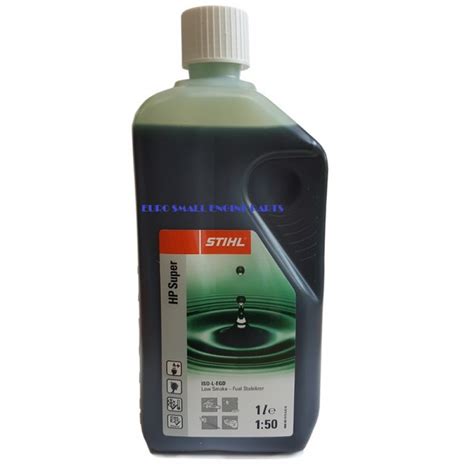 Genuine Stihl Hp Super Green Stroke Oil Litre Bottle