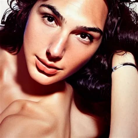 KREA Photo Of A Beautiful 20yo Gal Gadot With A Small Turned Up Nose