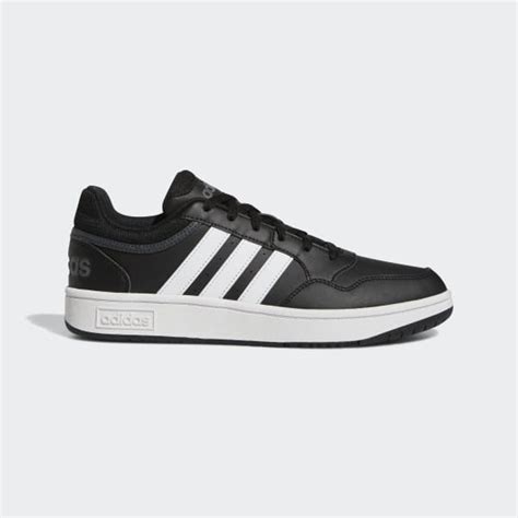 Adidas Men S Basketball Hoops 3 0 Low Classic Vintage Sneakers Black