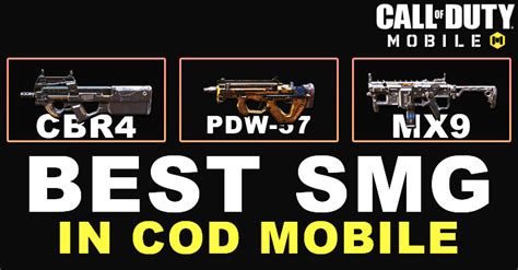 Best Smg In Cod Mobile Tier List