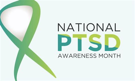 Premium Vector Ptsd Awareness Month Is Observed Every Year In June