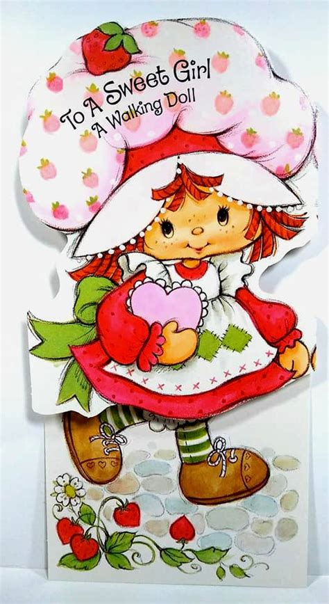 Vintage Strawberry Shortcake Valentines Day Cards Artofit