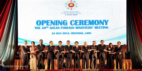 Joint Communique Of The 49th Asean Foreign Ministers Meeting Asean