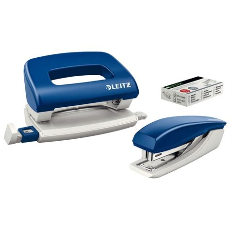 Leitz New Nexxt Locher Und Heftger T Set Blau