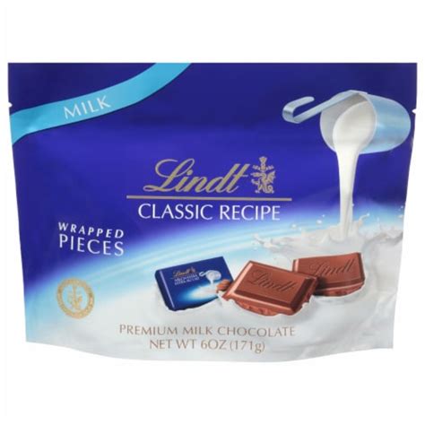 Lindt Classic Recipe Premium Milk Chocolate Wrapped Pieces 6 Oz Smith’s Food And Drug