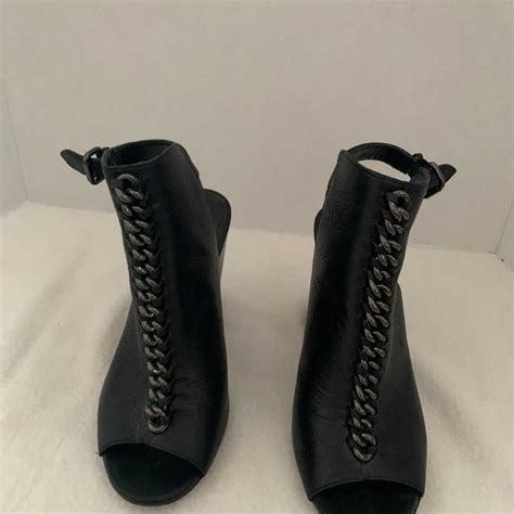 Coach Black Leather Shoes Gem