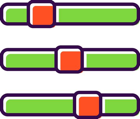 progress bar filled design icon  vector art  vecteezy