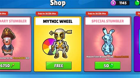 Finally The New MYTHIC SPIN WHEEL Is Here Stumble Guys New Wheel And