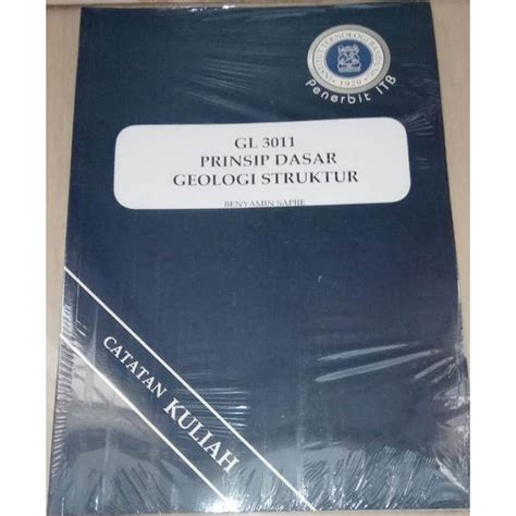 Jual Buku Prinsip Dasar Geologi Struktur Benyamin Sapiie Penerbit Itb