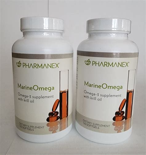 Nu Skin Pharmanex Marine Omega 120 Softgels Exp 09 2024 Authentic Brand