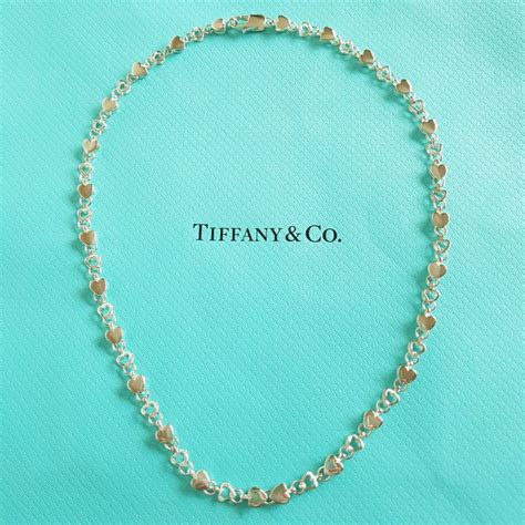 Tiffany And Co 經典款 多顆愛心 純銀 925 項鍊 ， 保證真品 超級特價便宜賣 Yahoo奇摩拍賣