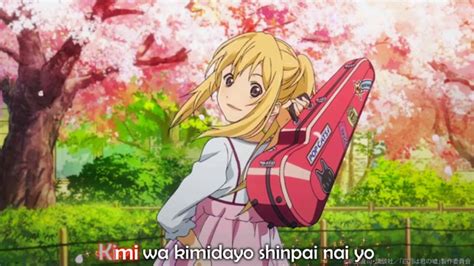 Shigatsu Wa Kimi No Uso Ending 2 Karaoke Romaji Lyrics Youtube