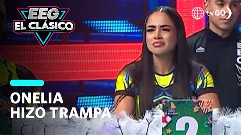 Eeg El Cl Sico Onelia Molina Hizo Trampa Y Le Cost Puntos Hoy Youtube