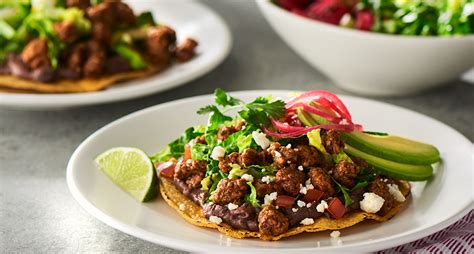 Deluxe Chorizo Tostada V V Supremo Food Service