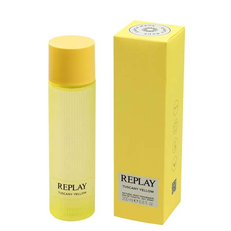 REPLAY Ženska toaletna voda Earth made Tuscany yellow light 200ml