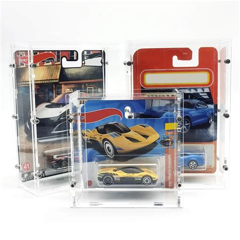 Vitrina De Acr Lico Para Coche Modelo Bob Para Hotwheels Rlc Caja