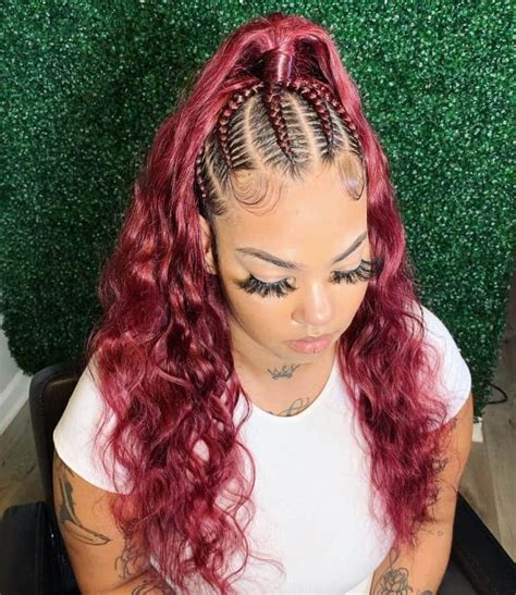 40 Brilliant Tribal Braiding Inspirations Half Cornrows Braided