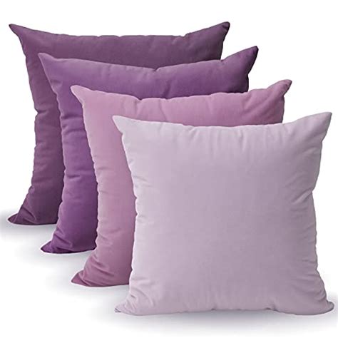 Best Throw Pillow Covers For Your Purple Sofa