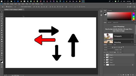 Cara Membuat Panah Di Adobe Photoshop YouTube