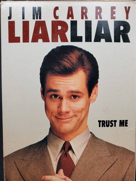 Liar Liar Jim Carrey Vhs Movie Vcr Tape Isbn Etsy