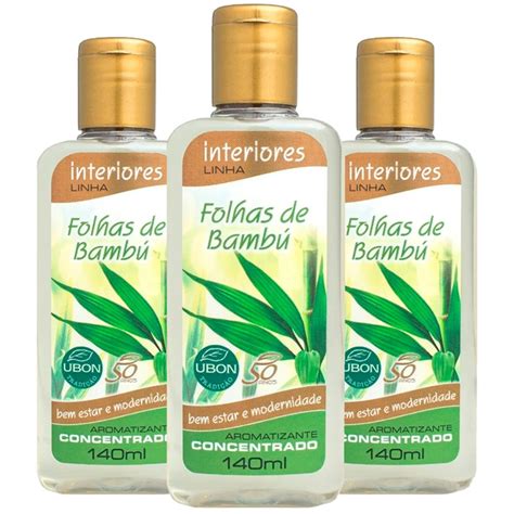 Kit Odorizante De Ambiente Folhas De Bamb Ubon Ml Kit