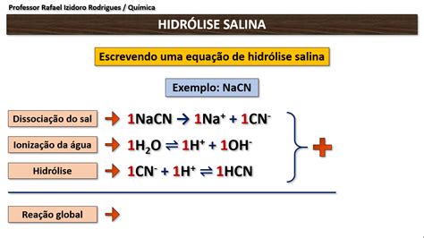 O Que é Hidrólise Salina Química